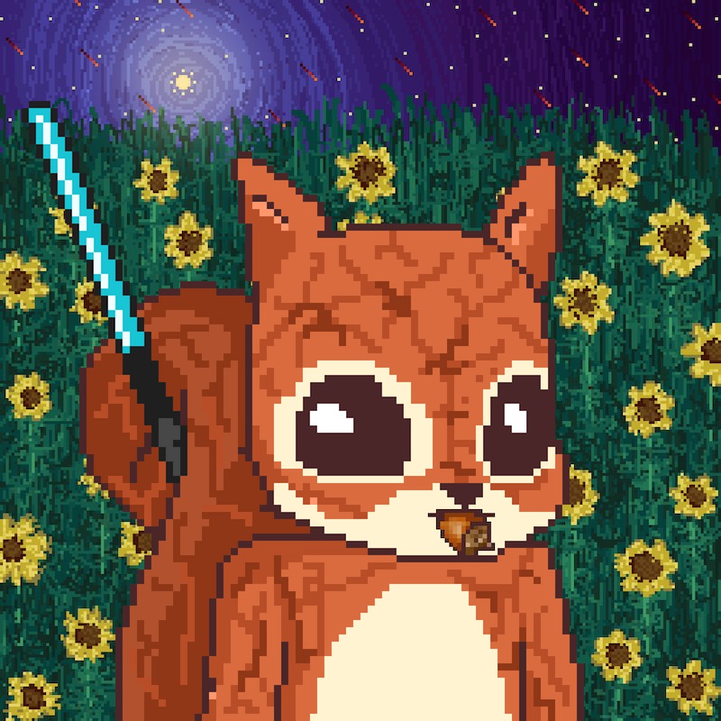 Pixel Squirrels #9512